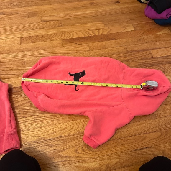 Black Dog Coral Pink Hoodie - XL - Picture 3 of 4